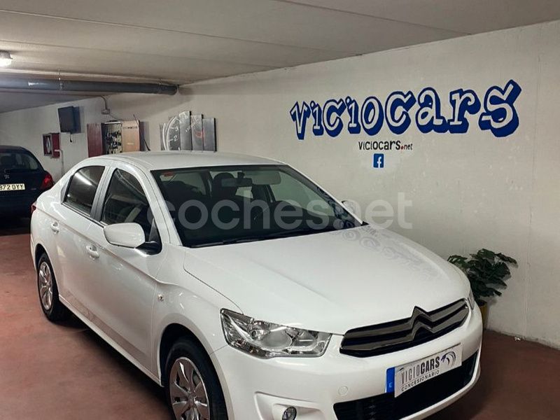 Blanco Usado 2016 Citroën C-Elysee I PureTech Berlina | 7500 € (Precio justo) - Imagen 1/4