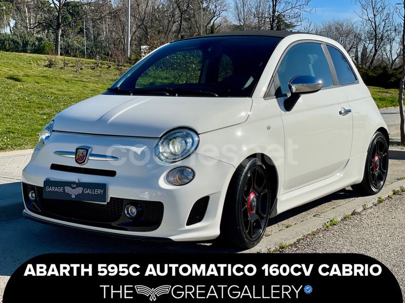 Blanco Usado 2016 Abarth 595C Turismo Descapotable | 13.480 € - Imagen 1/4