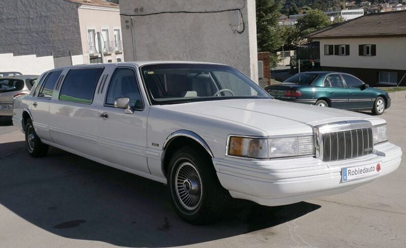 Usado Ford Lincoln 214 CV (157 kW) 1992 Blanco Berlina
