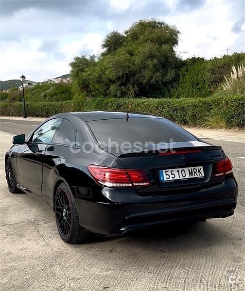 Usado Mercedes E220 170 CV (125 kW) 2015 Negro Coupe
