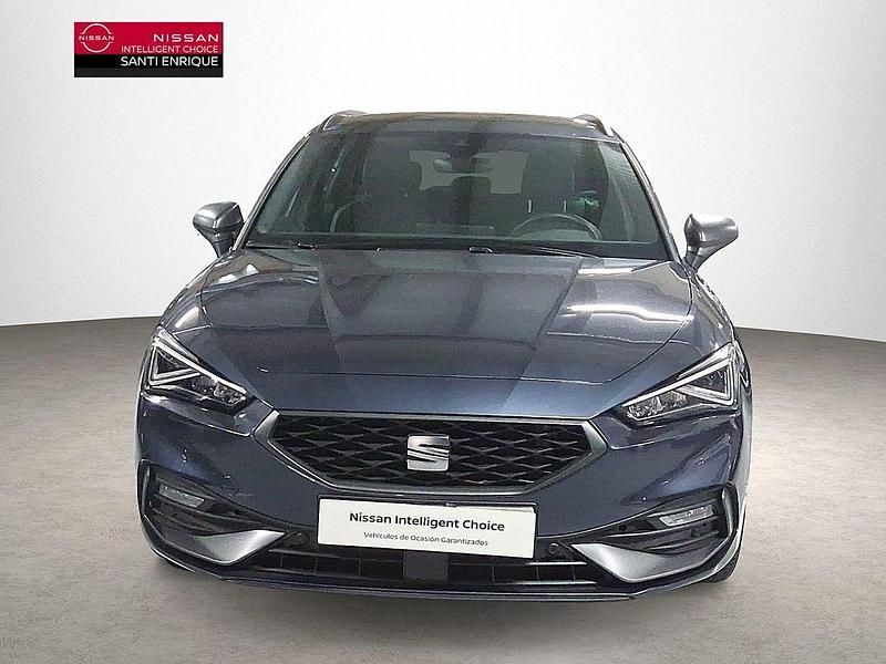 Usado Seat Leon FR 130 CV (95 kW) 2023 Gris Familiar