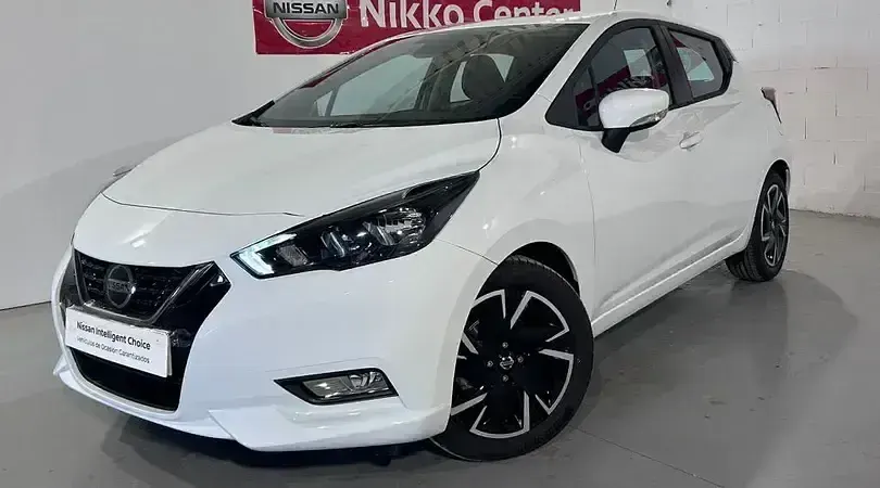 Usado Nissan Micra Acenta 92 CV (67 kW) 2022 White solid Utilitario