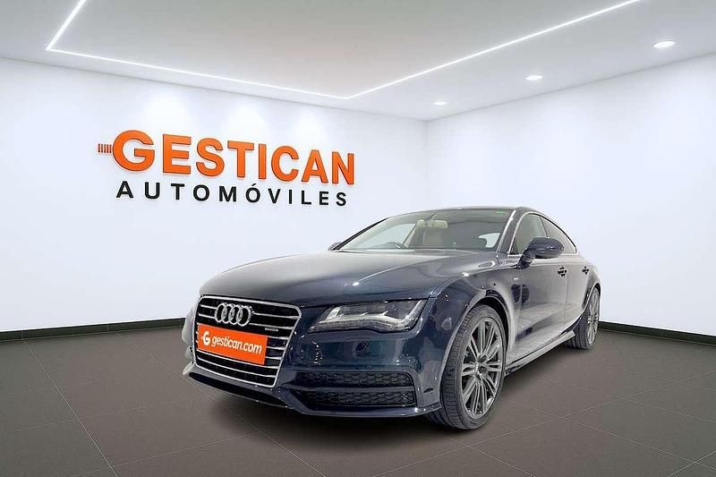 Azul Usado 2013 Audi A7 Sportback Utilitario | 14.990 € (Super precio) - Imagen 1/4