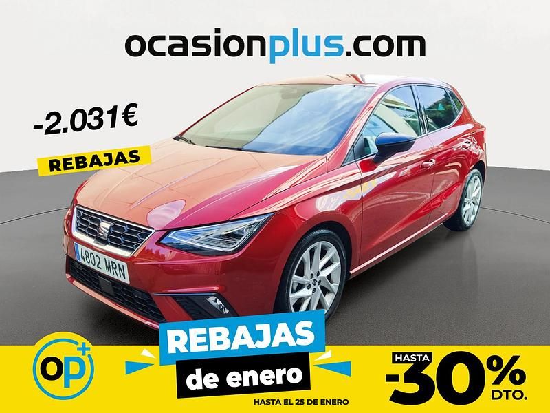 Rojo Usado 2024 Seat Ibiza FR Berlina | 22.350 € (Precio justo) - Imagen 1/4