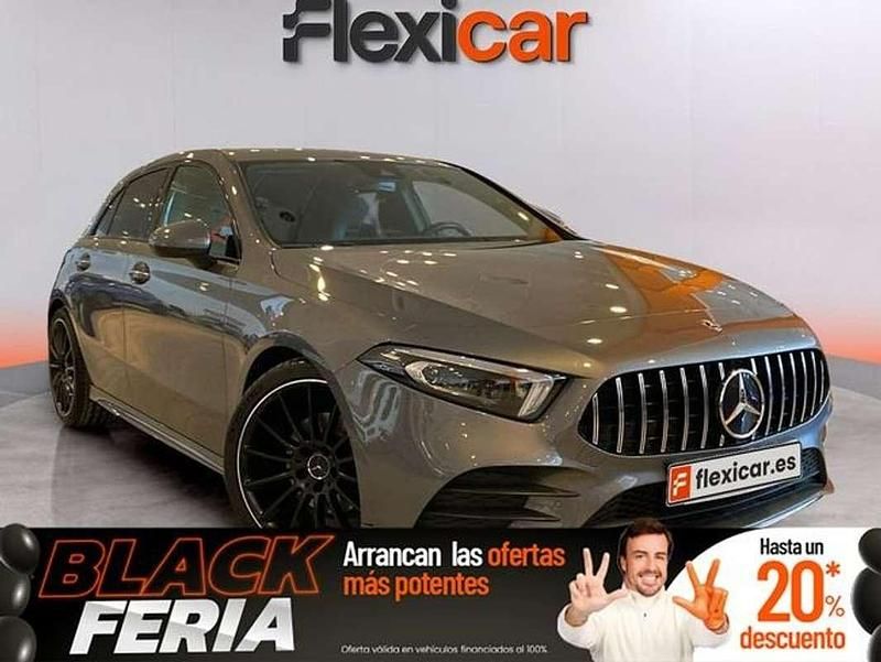 Gris Usado 2021 Mercedes A200 Utilitario | 24.490 € (Buen precio) - Imagen 1/4
