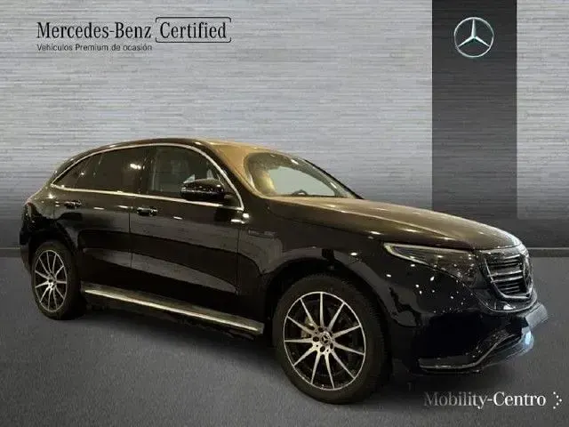 Usado Mercedes EQC400 300 kW (408 CV) 2021 Negro obsidiana SUV