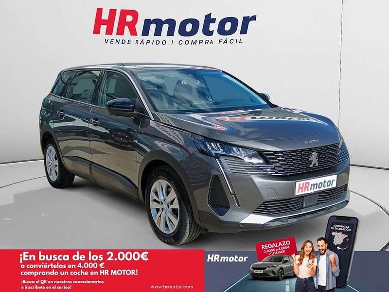 Gris Usado 2022 Peugeot 5008 Active SUV | 17.500 € (Buen precio) - Imagen 1/4