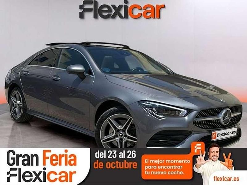 Gris Usado 2023 Mercedes CLA250e Berlina | 33.990 € (Buen precio) - Imagen 1/4