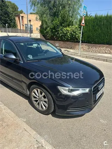 Usado Audi A6 Premium 177 CV (130 kW) 2014 Azul Berlina