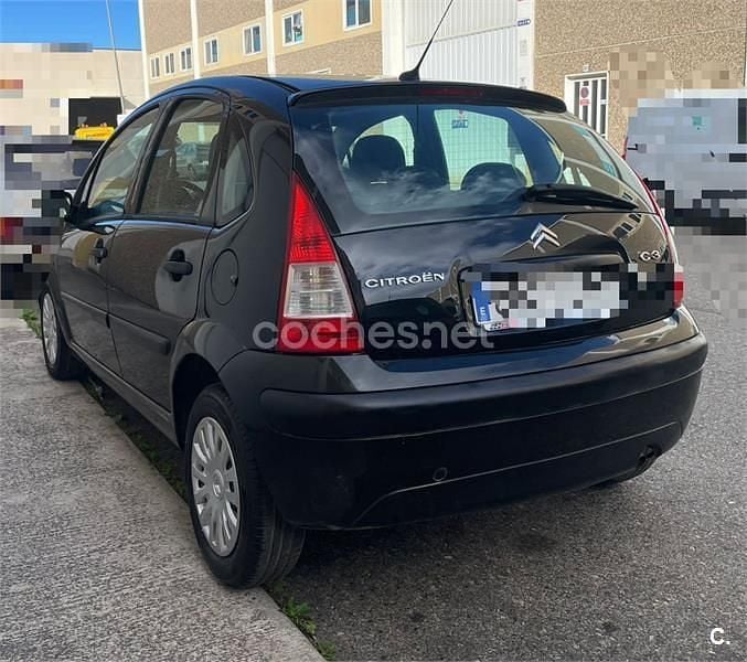 Usado Citroën C3 61 CV (44 kW) 2009 Negro Berlina
