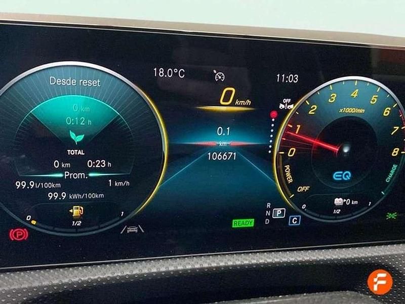 Usado Mercedes A220 218 CV (160 kW) 2021 Amarillo Berlina
