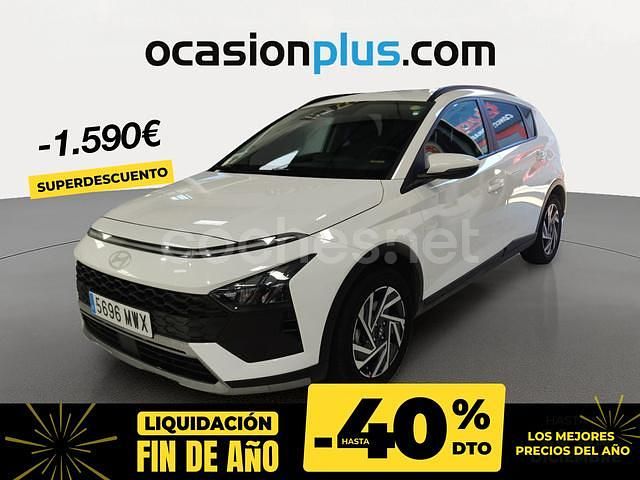Blanco Usado 2024 Hyundai Bayon SUV | 17.490 € (Precio justo) - Imagen 1/4