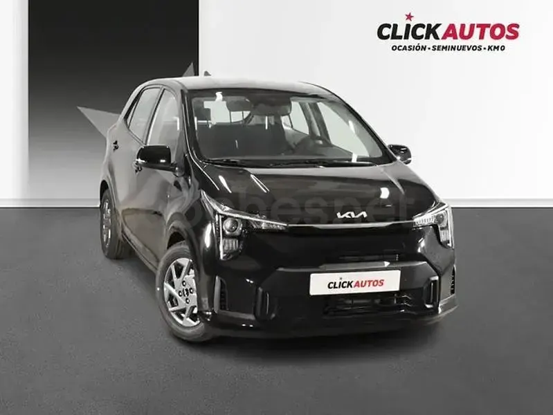 Usado Kia Picanto 63 CV (46 kW) 2025 Negro Utilitario