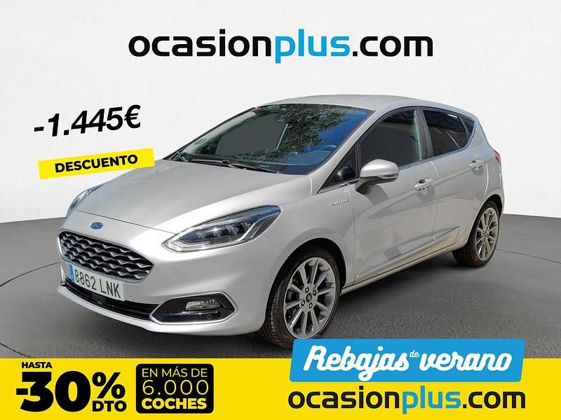 Gris Usado 2021 Ford Fiesta Vignale Utilitario | 15.900 € (Un poco caro) - Imagen 1/4