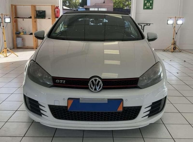 Usado VW Golf Cabriolet GTI 211 CV (155 kW) 2012 Blanco Descapotable