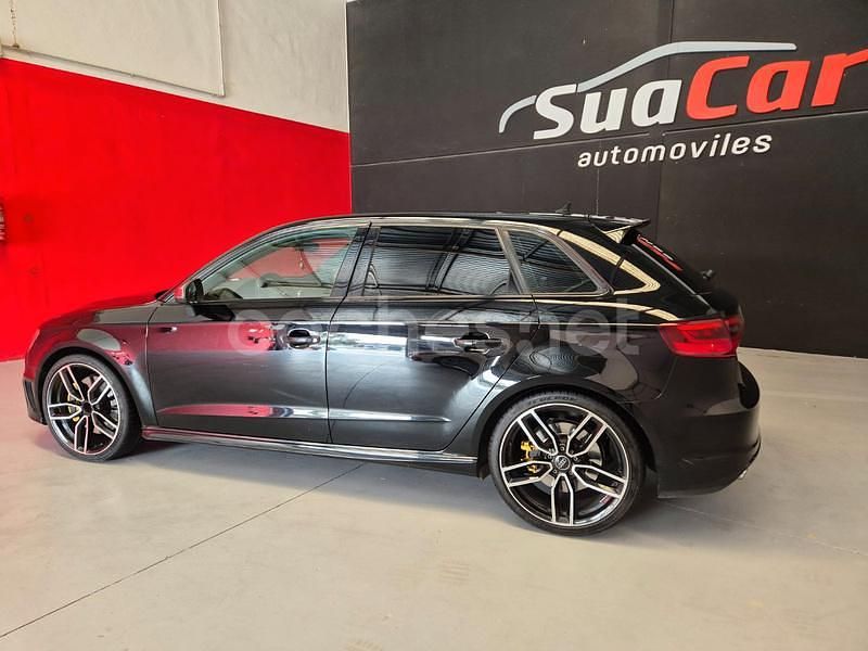 Usado Audi S3 S-Line 300 CV (220 kW) 2014 Negro Berlina