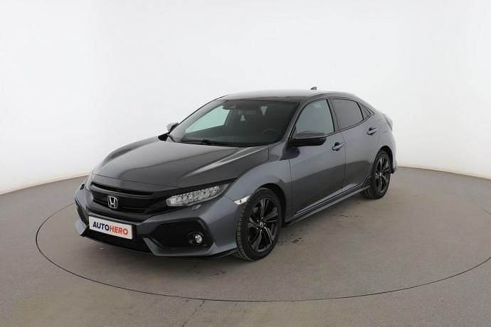 Gris Usado 2018 Honda Civic Sport Plus Berlina | 23.499 € (Precio justo) - Imagen 1/3