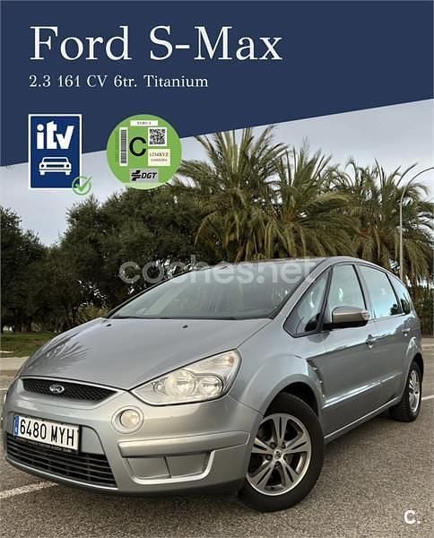 Gris / plata Usado 2008 Ford S-MAX Titanium Monovolumen | 5750 € (Super precio) - Imagen 1/4
