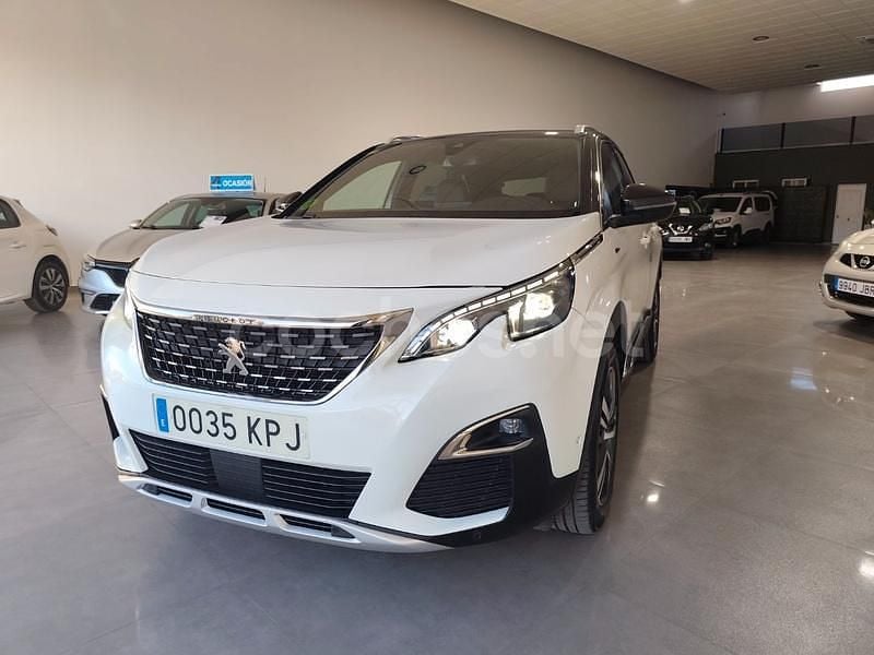 Blanco Usado 2018 Peugeot 3008 GT-line SUV | 12.500 € (Precio justo) - Imagen 1/4
