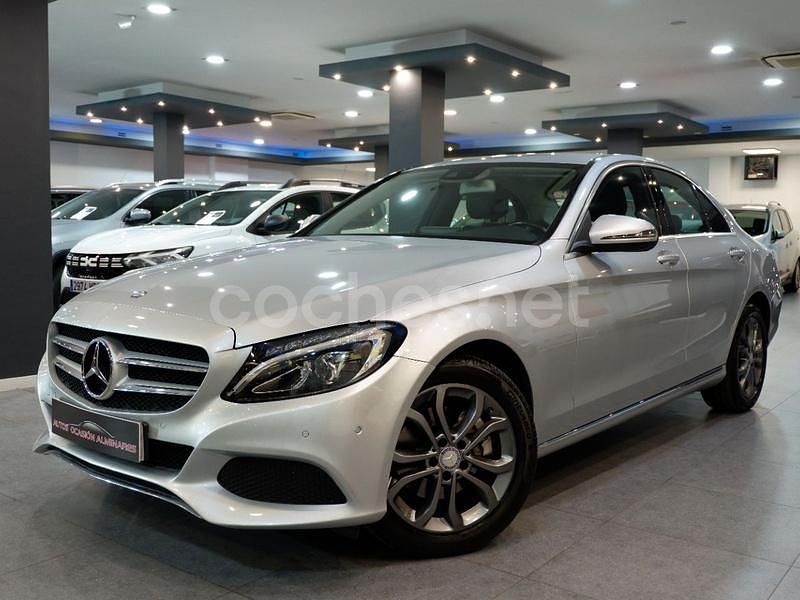 Gris / plata Usado 2016 Mercedes C220 Berlina | 23.990 € (Precio justo) - Imagen 1/4
