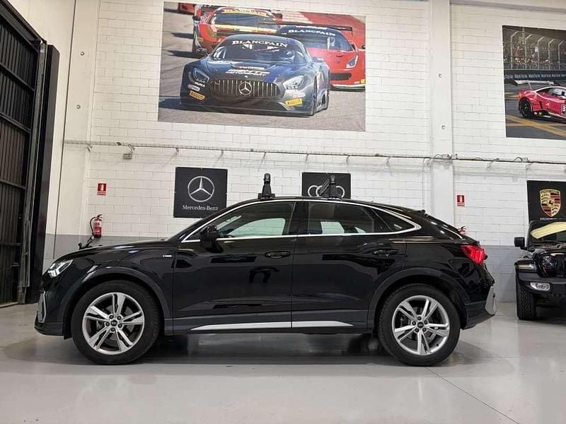 Usado Audi Q3 S-Line 150 CV (110 kW) 2021 Negro SUV