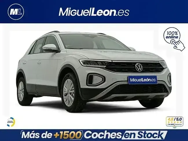 Usado VW T-Roc 110 CV (80 kW) 2022 Blanco SUV