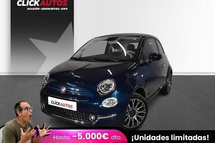 Azul Usado 2023 Fiat 500 | 11.600 € (Precio justo) - Imagen 1/4