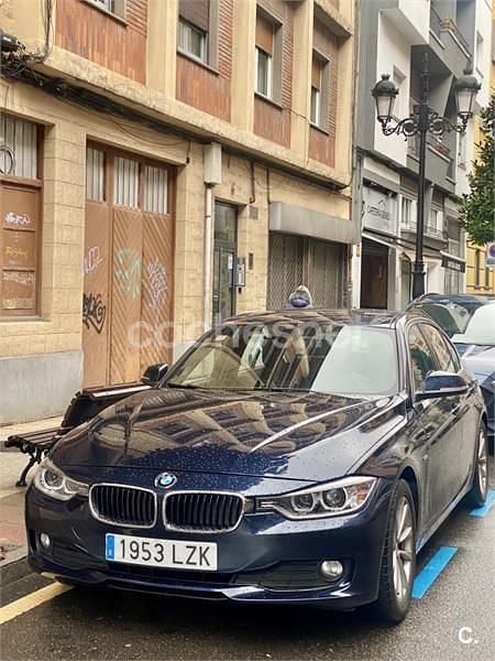 Usado BMW 320 Luxury Line 184 CV (135 kW) 2013 Azul Berlina