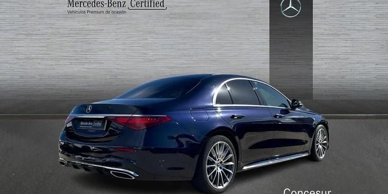 Usado Mercedes S350 313 CV (230 kW) 2024 Azul Berlina