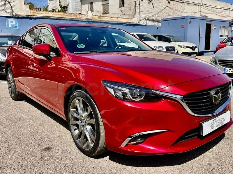 Usado Mazda 6 Luxury 175 CV (128 kW) 2017 Rojo Berlina