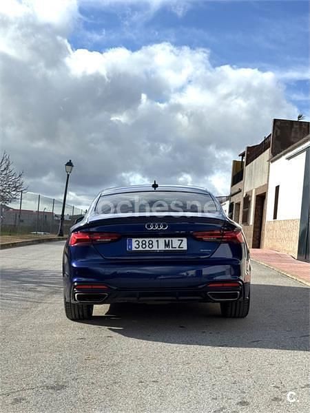 Usado Audi A5 Sportback S-Line 204 CV (150 kW) 2021 Azul Utilitario