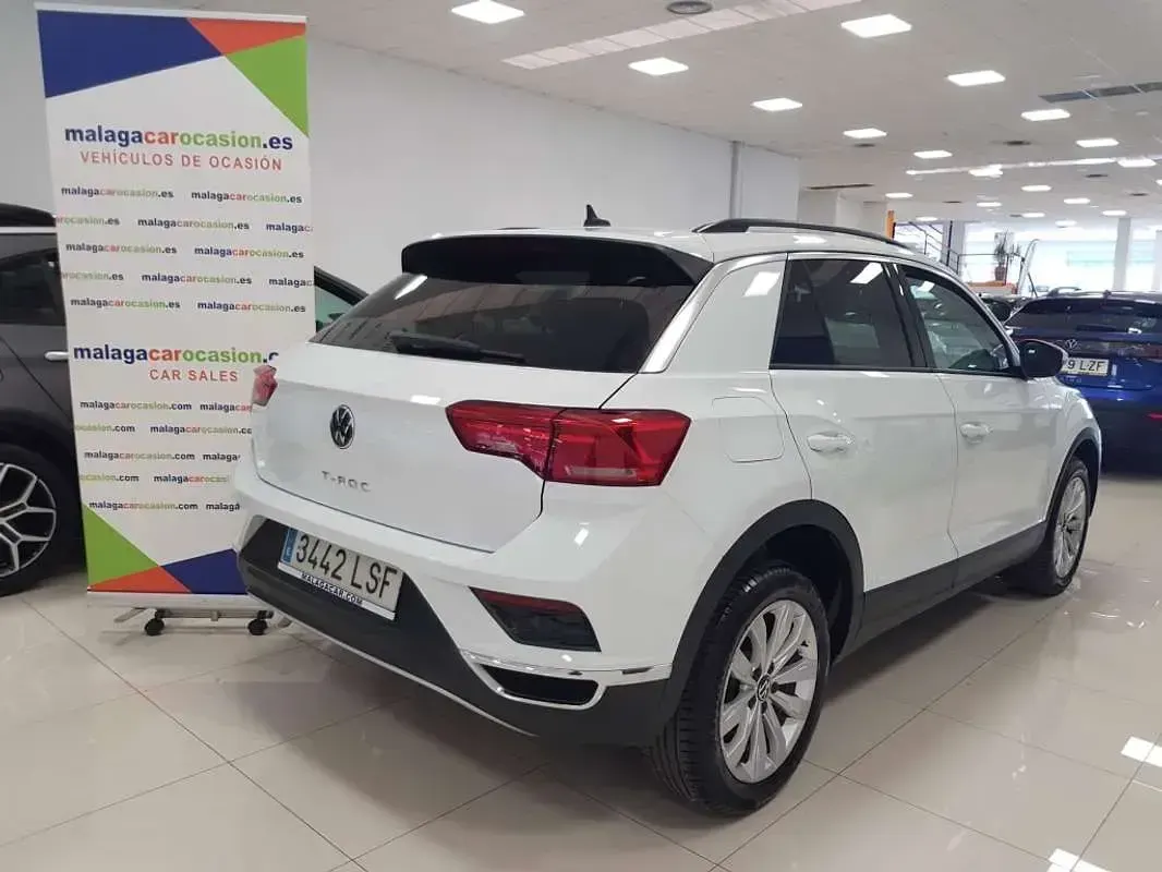 Usado VW T-Roc Advance 150 CV (110 kW) 2021 Blanco SUV