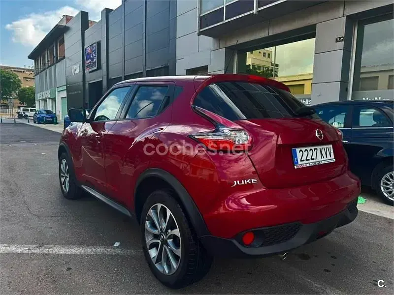 Usado Nissan Juke Tekna 117 CV (86 kW) 2019 Granate SUV