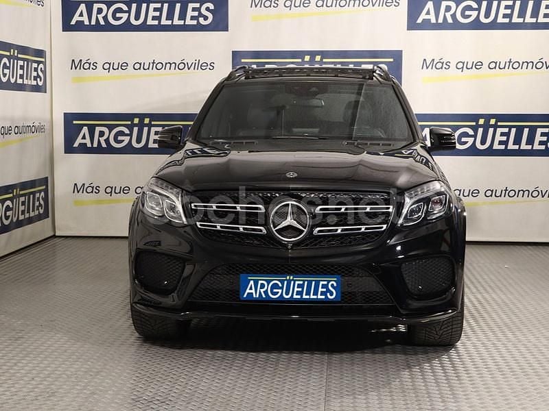 Usado Mercedes GLS500 455 CV (334 kW) 2017 Negro SUV