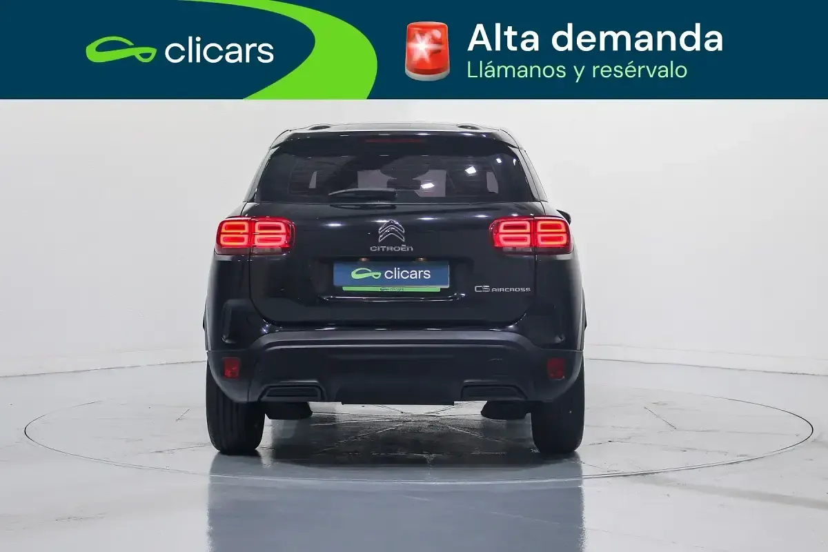 Usado Citroën C5 Aircross Live 131 CV (96 kW) 2021 Negro SUV