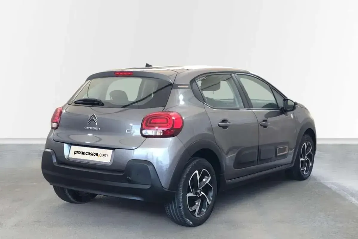 Usado Citroën C3 PureTech 82 CV (60 kW) 2023 Gris Utilitario