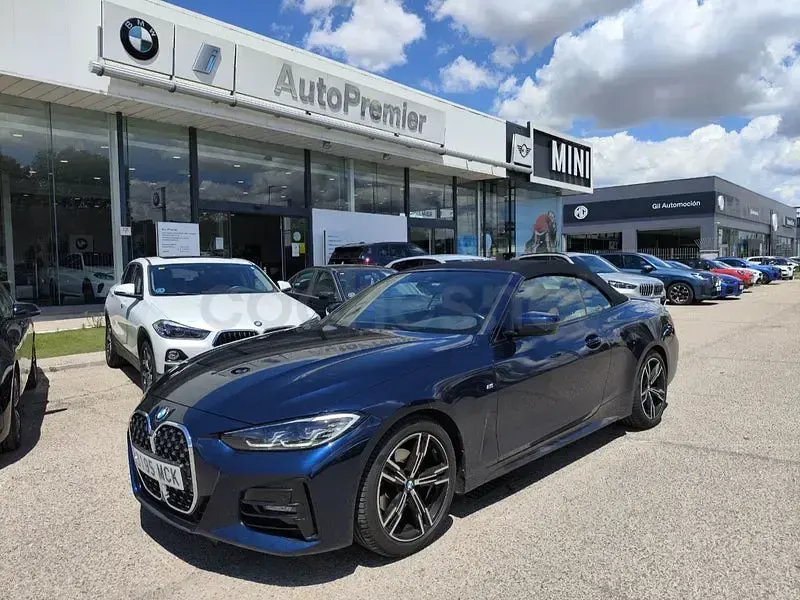 Usado BMW 420 Performance 190 CV (139 kW) 2023 Azul Descapotable