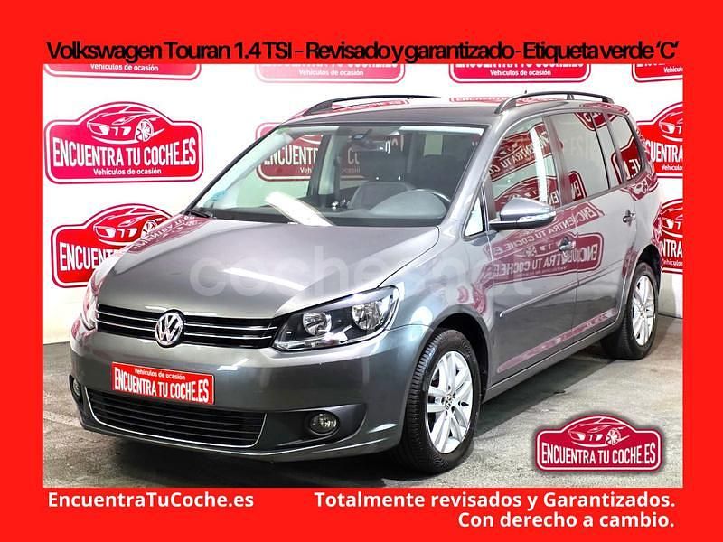 Gris / plata Usado 2014 VW Touran Advance Monovolumen | 9990 € (Precio justo) - Imagen 1/4