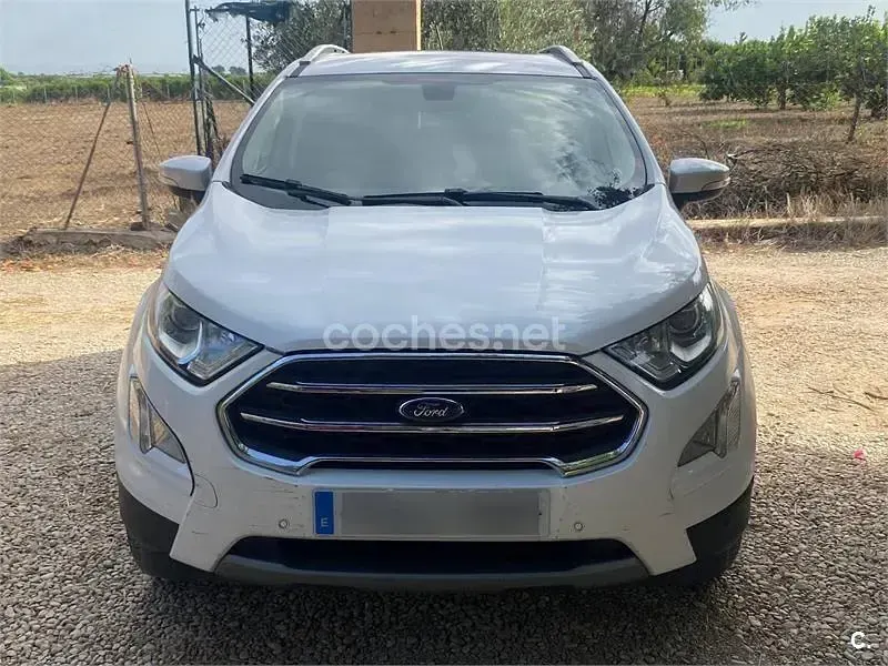 Usado Ford Ecosport Titanium 125 CV (91 kW) 2018 Blanco SUV