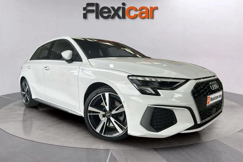Blanco Usado 2021 Audi A3 Sportback Advanced Plus Berlina | 21.990 € (Buen precio) - Imagen 1/4