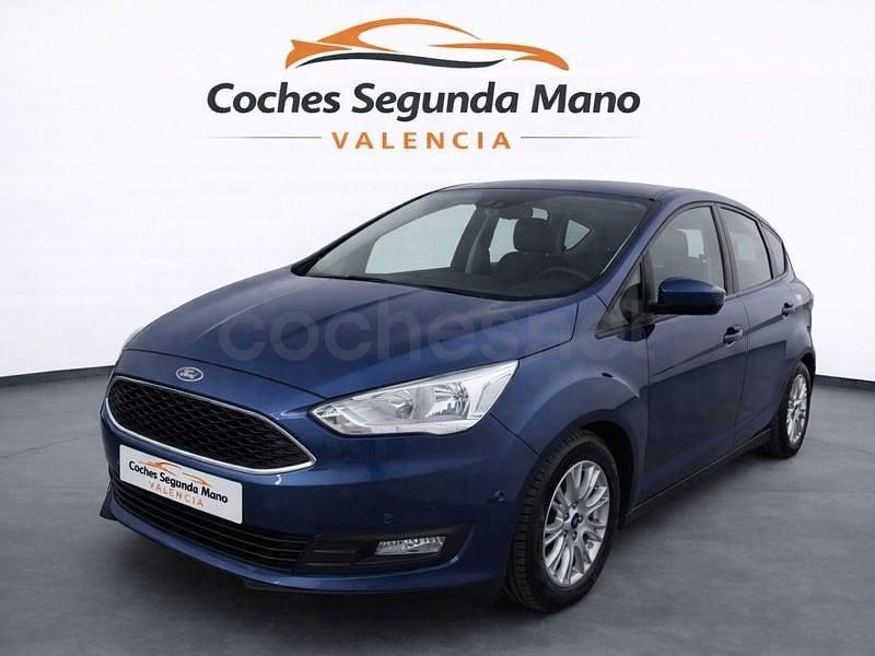 Usado Ford C-MAX Trend 125 CV (91 kW) 2019 Azul Monovolumen