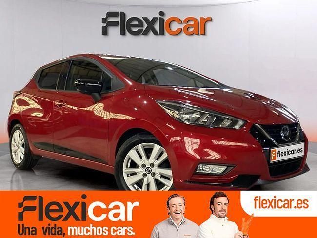 Usado Nissan Micra N-Connecta 100 CV (73 kW) 2019 Rojo Utilitario
