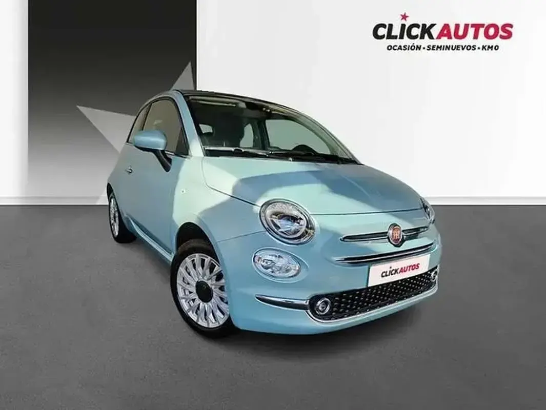 Usado Fiat 500 Dolcevita 71 CV (52 kW) 2024 Verde Descapotable