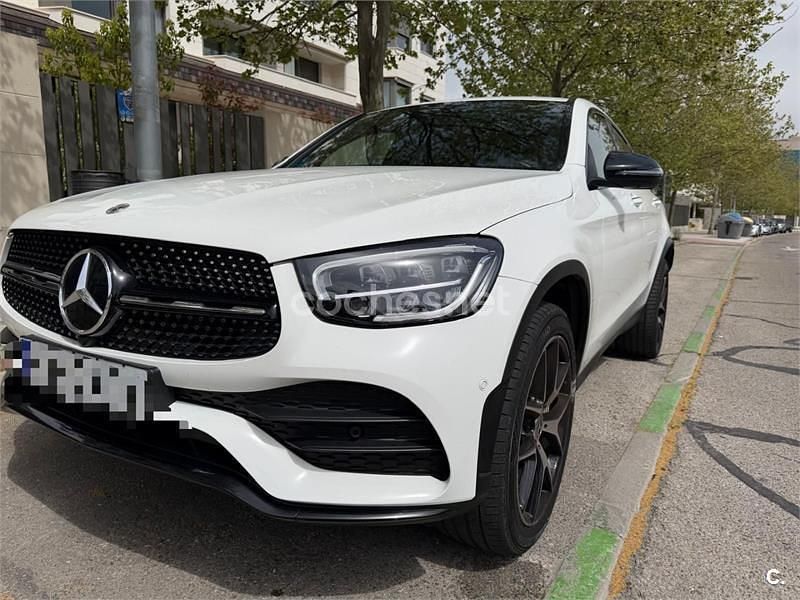 Usado Mercedes GLC300e 306 CV (225 kW) 2022 Blanco Coupe