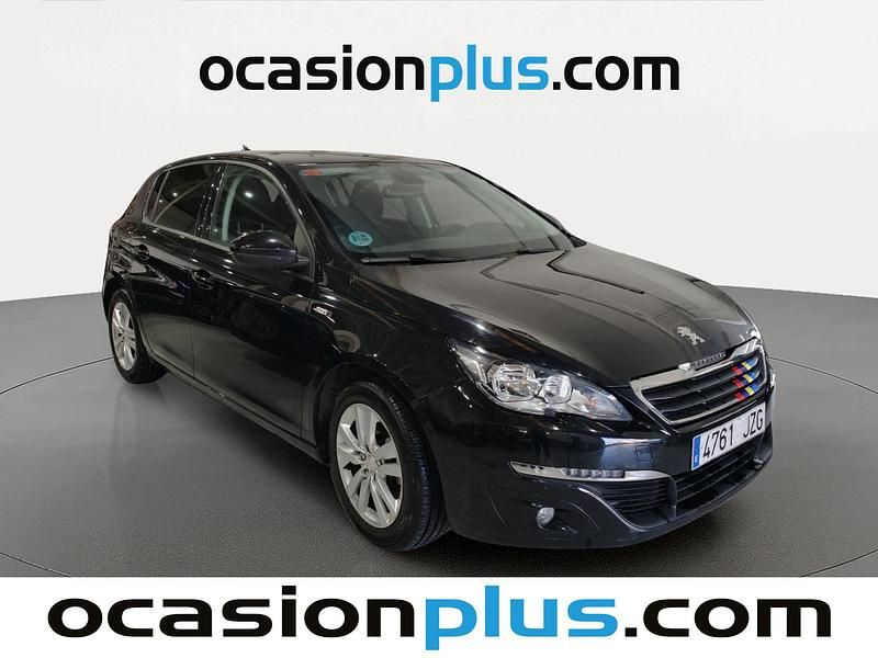 Usado Peugeot 308 Style 130 CV (95 kW) 2017 Negro