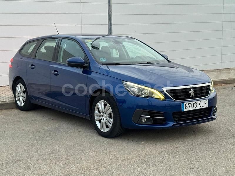 Azul Usado 2018 Peugeot 308 Style Familiar | 6290 € (Super precio) - Imagen 1/4