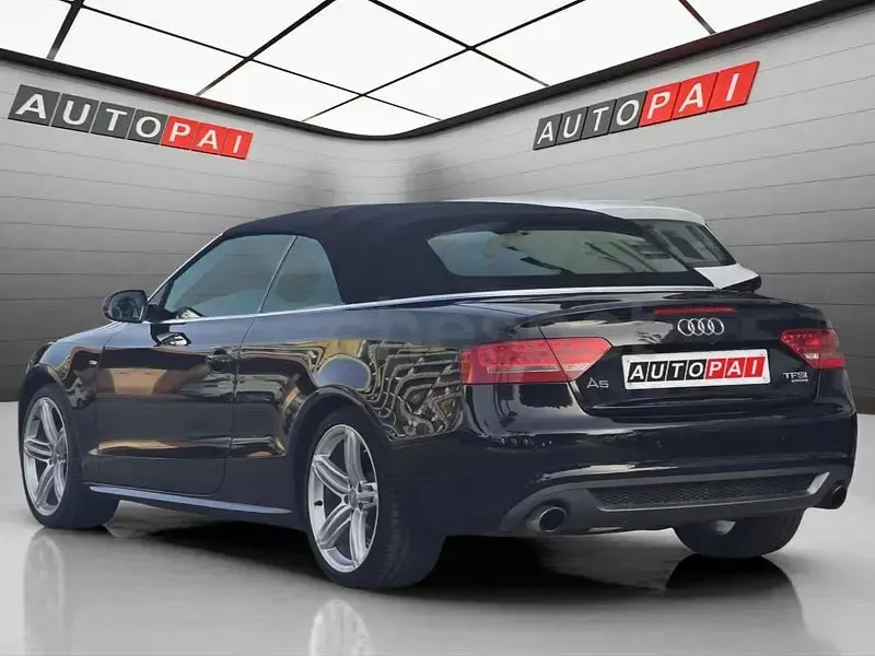 Usado Audi A5 Cabriolet S-Line 211 CV (155 kW) 2011 Negro Descapotable