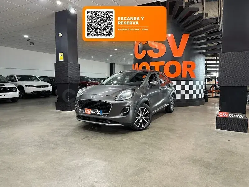 Usado Ford Puma Titanium 125 CV (91 kW) 2021 Gris / plata SUV