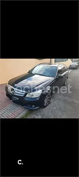 Usado Mercedes C220 Elegance 170 CV (125 kW) 2014 Negro Familiar