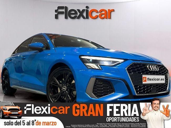 Usado Audi A3 150 CV (110 kW) 2021 Azul Berlina